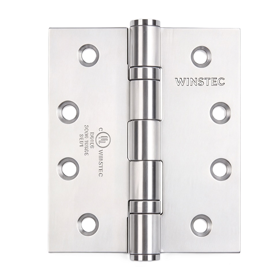 5 Inch Template Fire Door Hinge SS304 Stainless Steel Butt Hinge