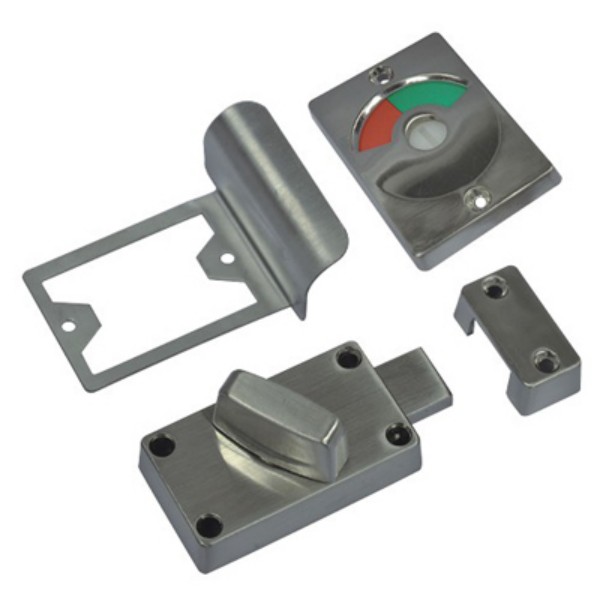 Toilet Door Lock With Indicator