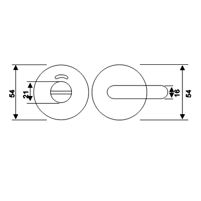 Toilet Lock With Indicator