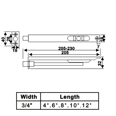 Best Flush Bolt