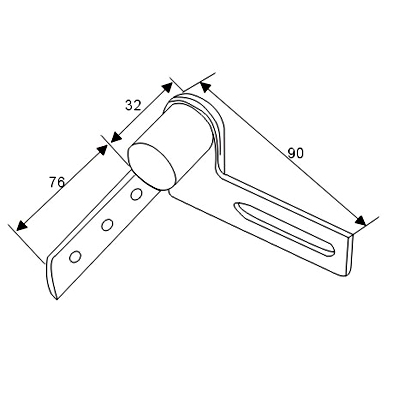 Center Pivot Door Hinge
