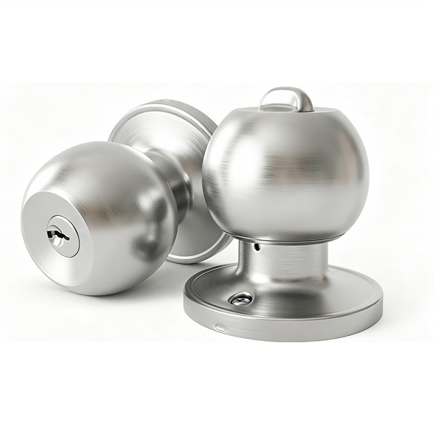Stainless Steel Round Ball Door Knob with Keys
