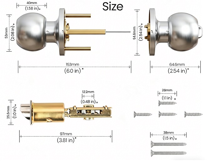Privacy Door Knobs