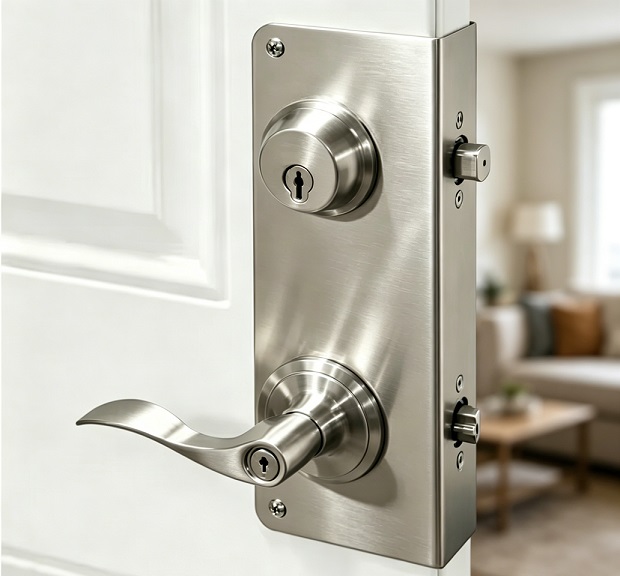 Door Reinforcer Plate Double Bore