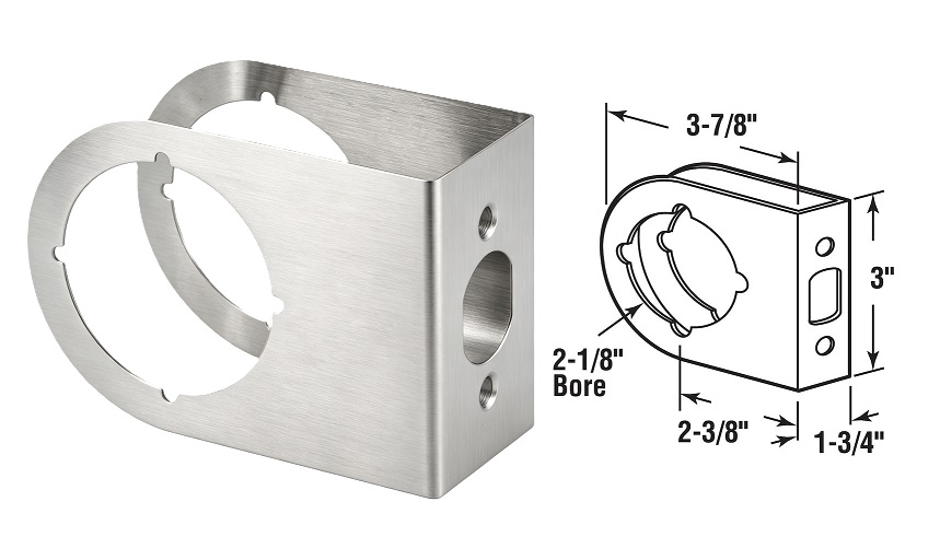 Stainless Steel Lock and Door Reinforcers