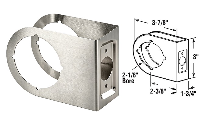 Stainless Steel Door Reinforcement Cover