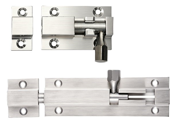 WingsTec Satin Stainless Heavy Duty Barrel Bolt