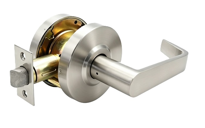 Grade 2 Commercial Exit Lever Lock Hardware Set
