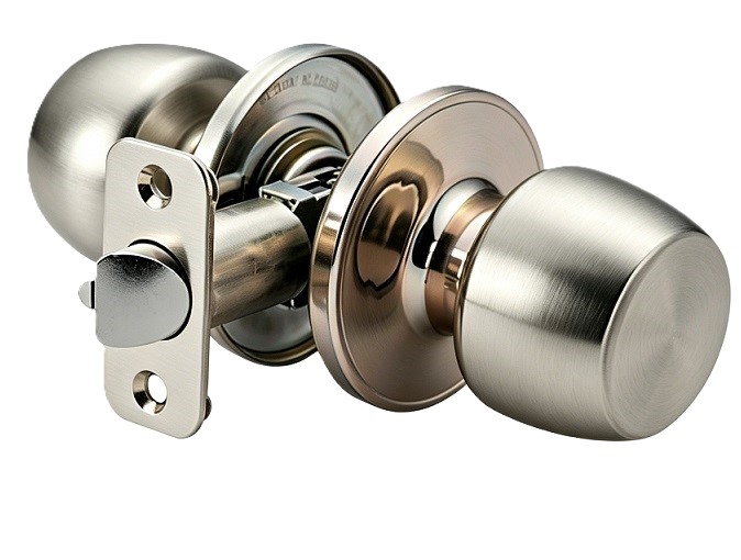 Tubular Passage Hallway Closet Door Knob Set
