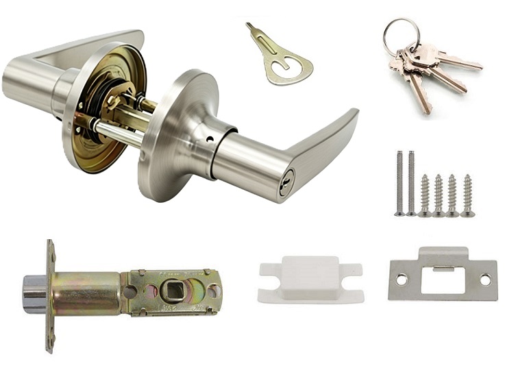 Wholesale Residential Tubular Keyed Entry Slipped Lever
