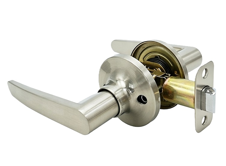 Budget Residential Tubular Passage L-Shape Door Lever