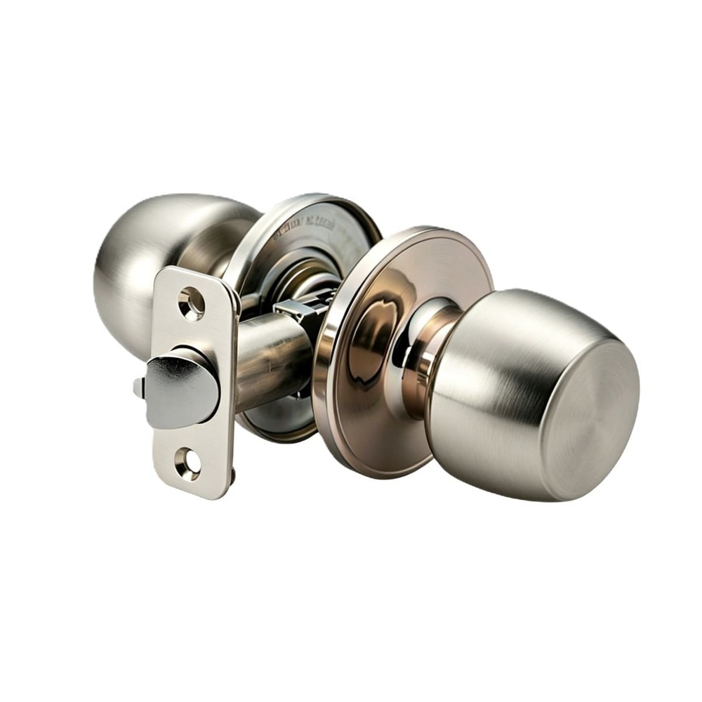 Tubular Passage Door Knob Lock for Interior Hall & Closet