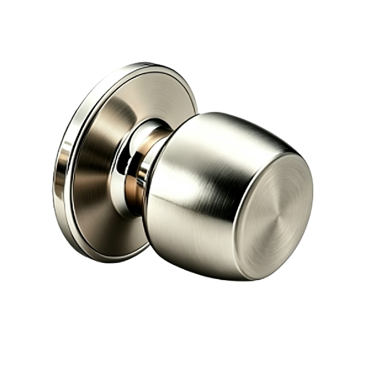 Satin Nickel Tulip Tubular Dummy Door Knob
