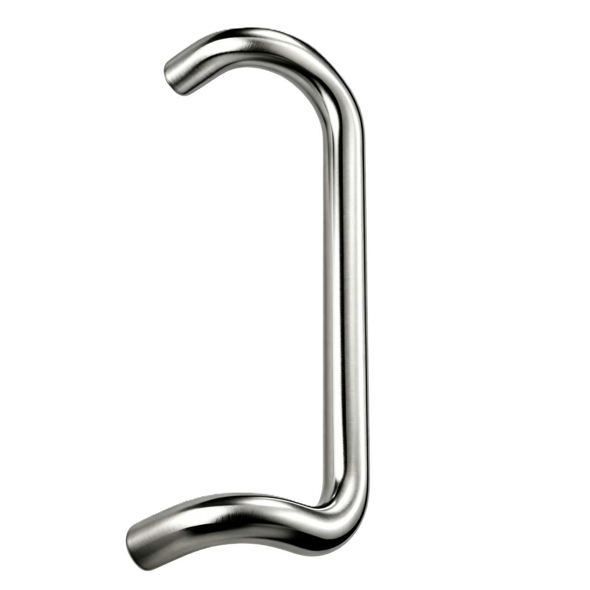 Stainless Steel Cranked Pull Handle