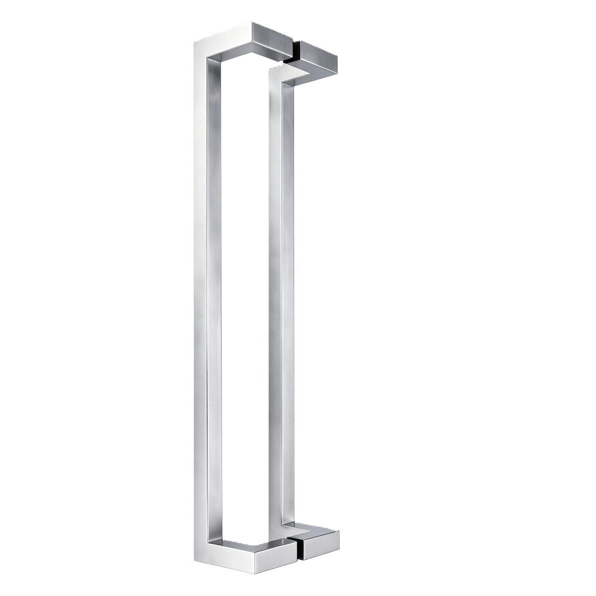 Square Tube Glass Door Pull Handle