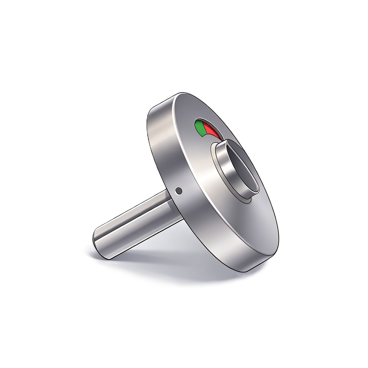 Stainless Steel Thumbturn&Release On Round Rose