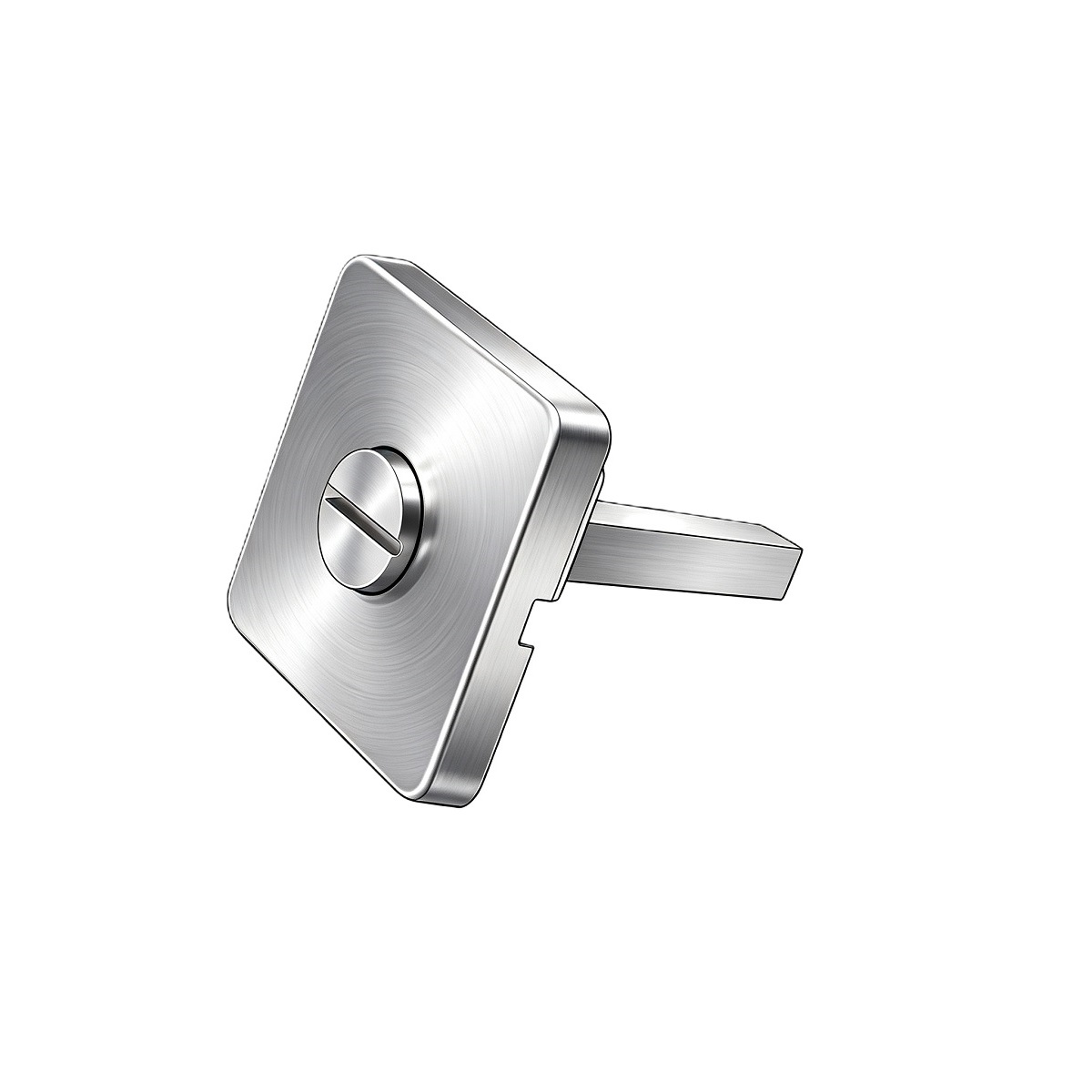 Stainless Steel Thumbturn & Release On Square Rose