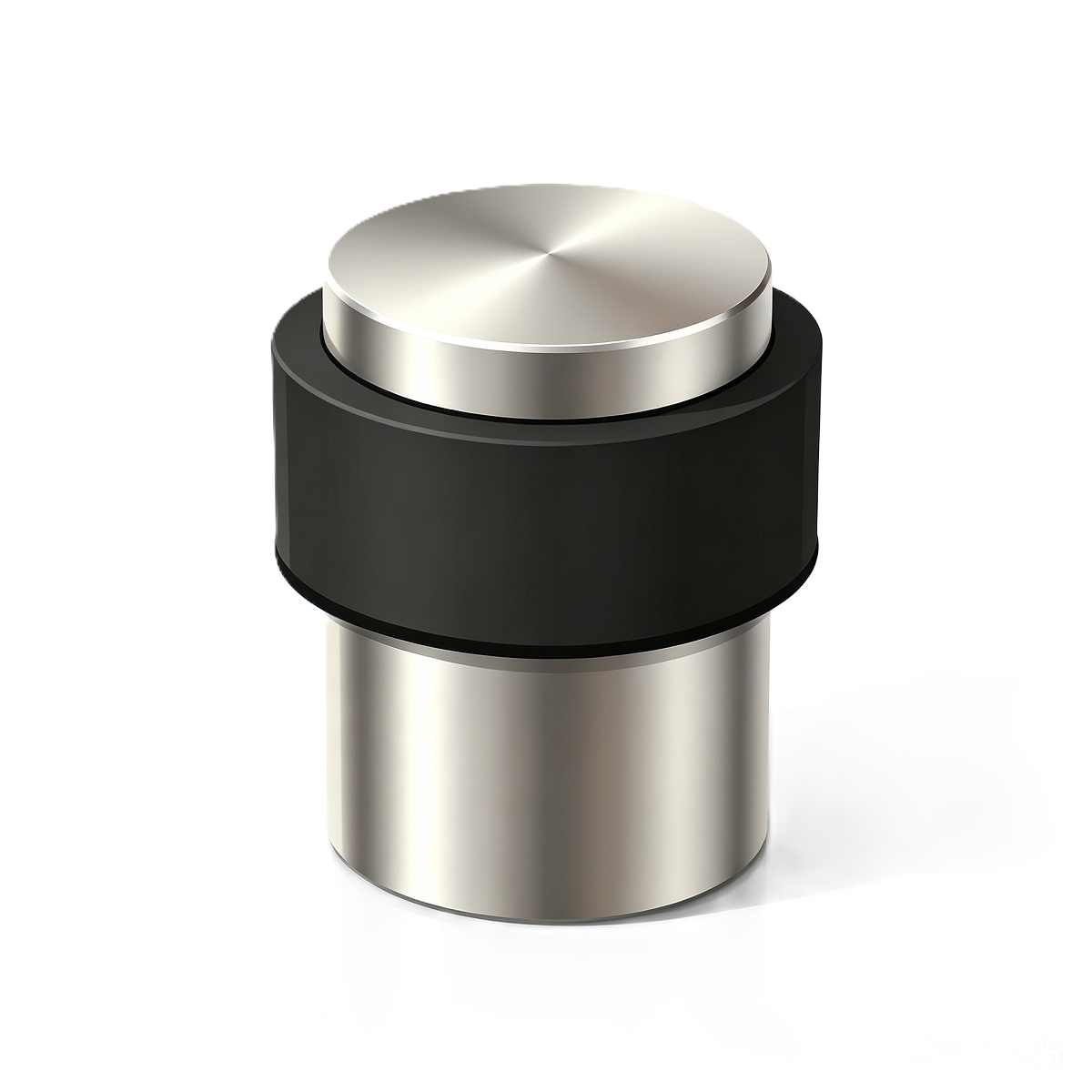 SUS304 Cylindrical Wall Mounted Door Stopper
