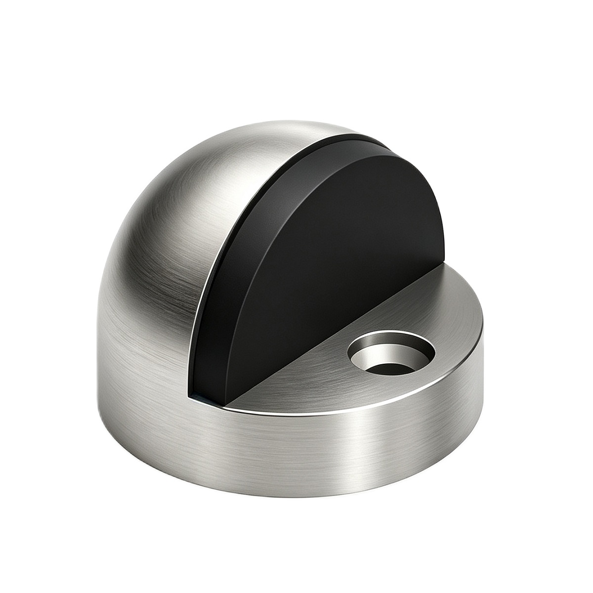 SUS304 Stainless Steel Half‑Dome Floor Door Stopper