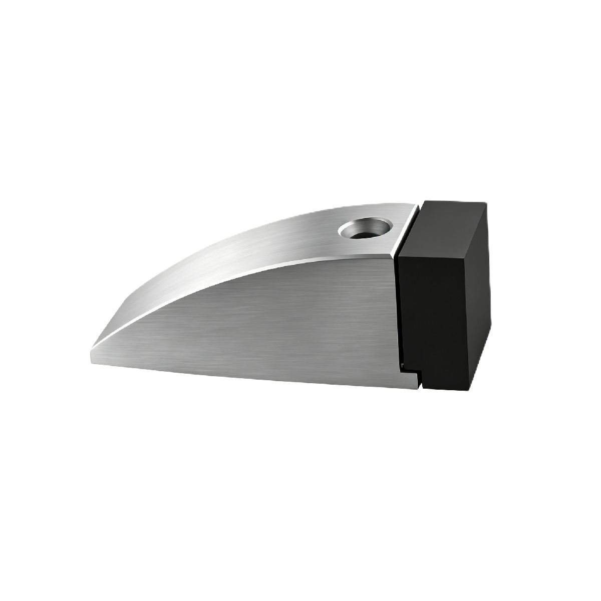 SUS304 Stainless Steel Wedge‑Shaped Floor Door Stopper