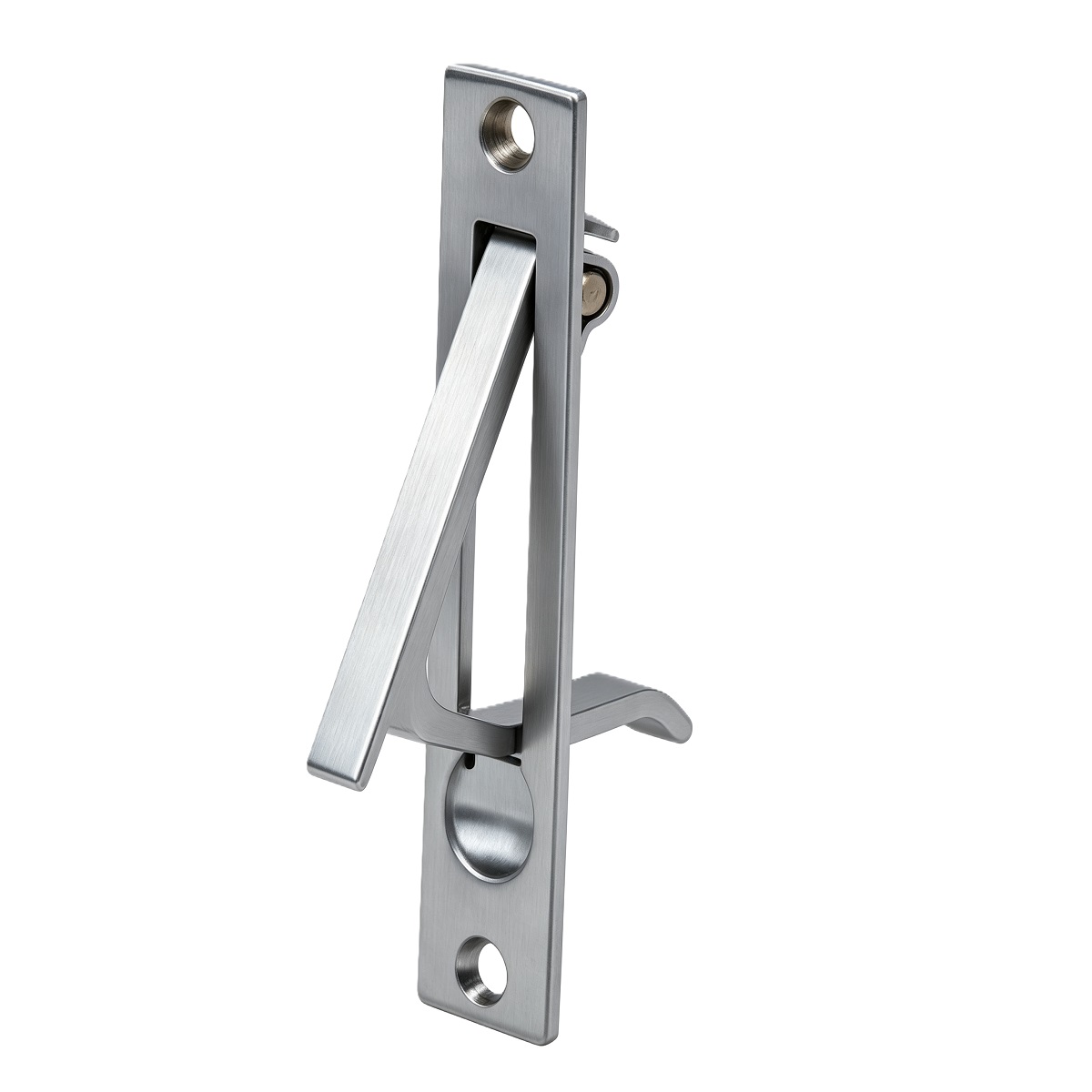 Lever‑Action Mortise Hook Latch For Pocket Sliding Door