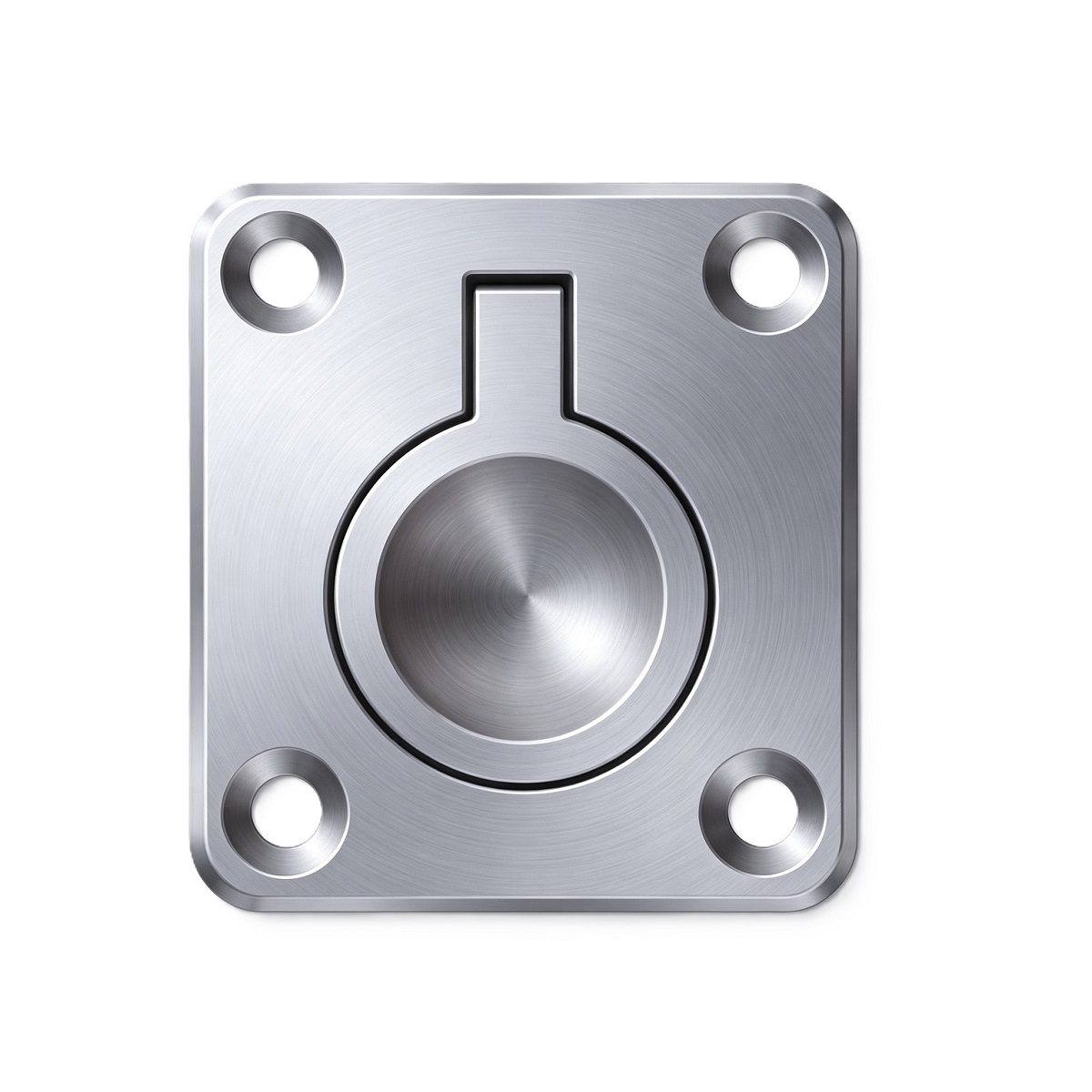 Recessed Flush Ring Pull