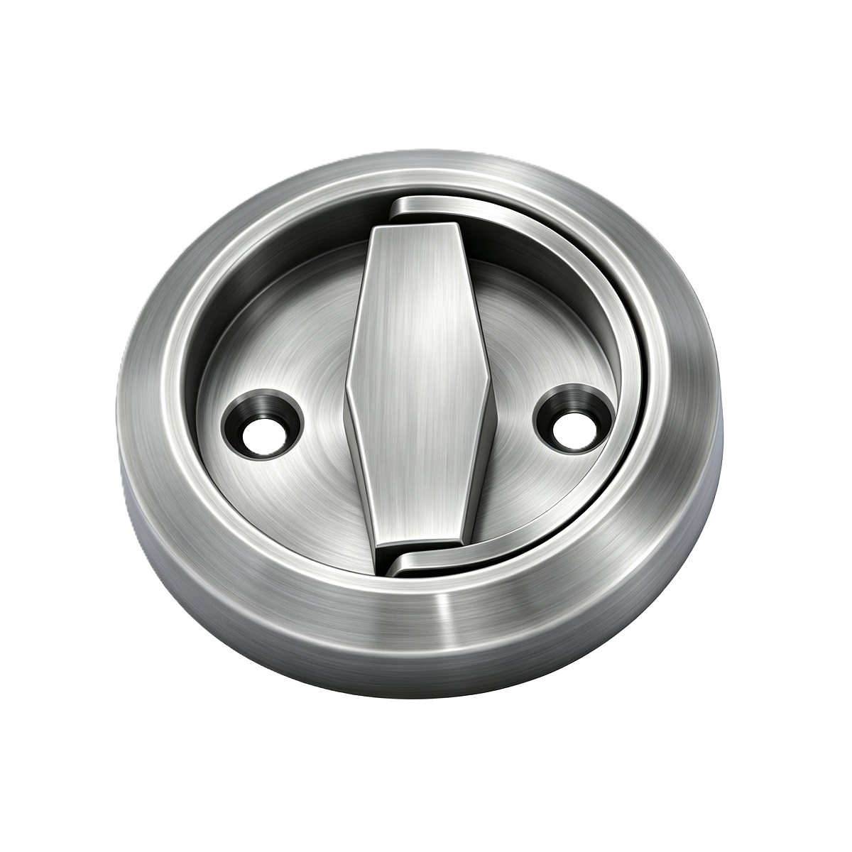 Round‑Shaped Flush Ring Pull Outer Diameter 75mm
