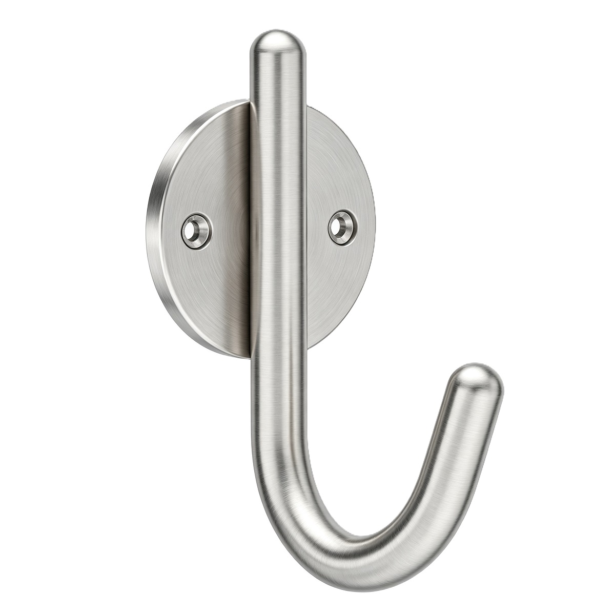 SUS304 Wire J Shape Wall Mount Coat Hook