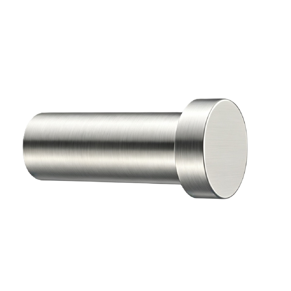 SUS304 Cylindrical Wall Mount Single Coat Hook