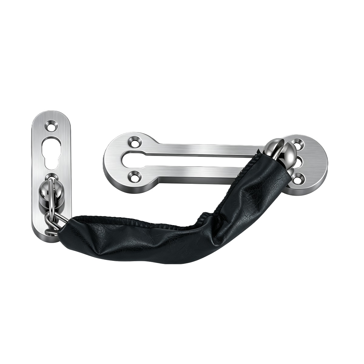 SUS304 Double Bar Door Chain Guard