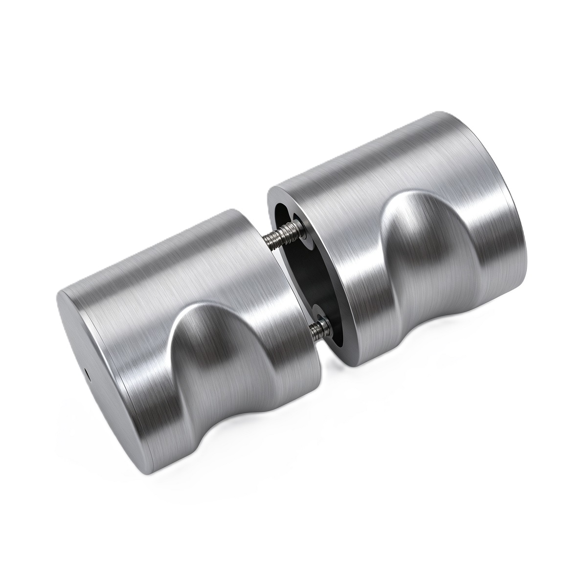 Toilet Cubicle Through Bolt Double Sided Knob Pull Handle