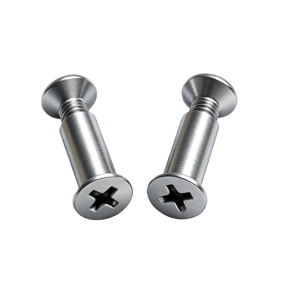 SUS304 Toilet Cubicle Connector Screw Set