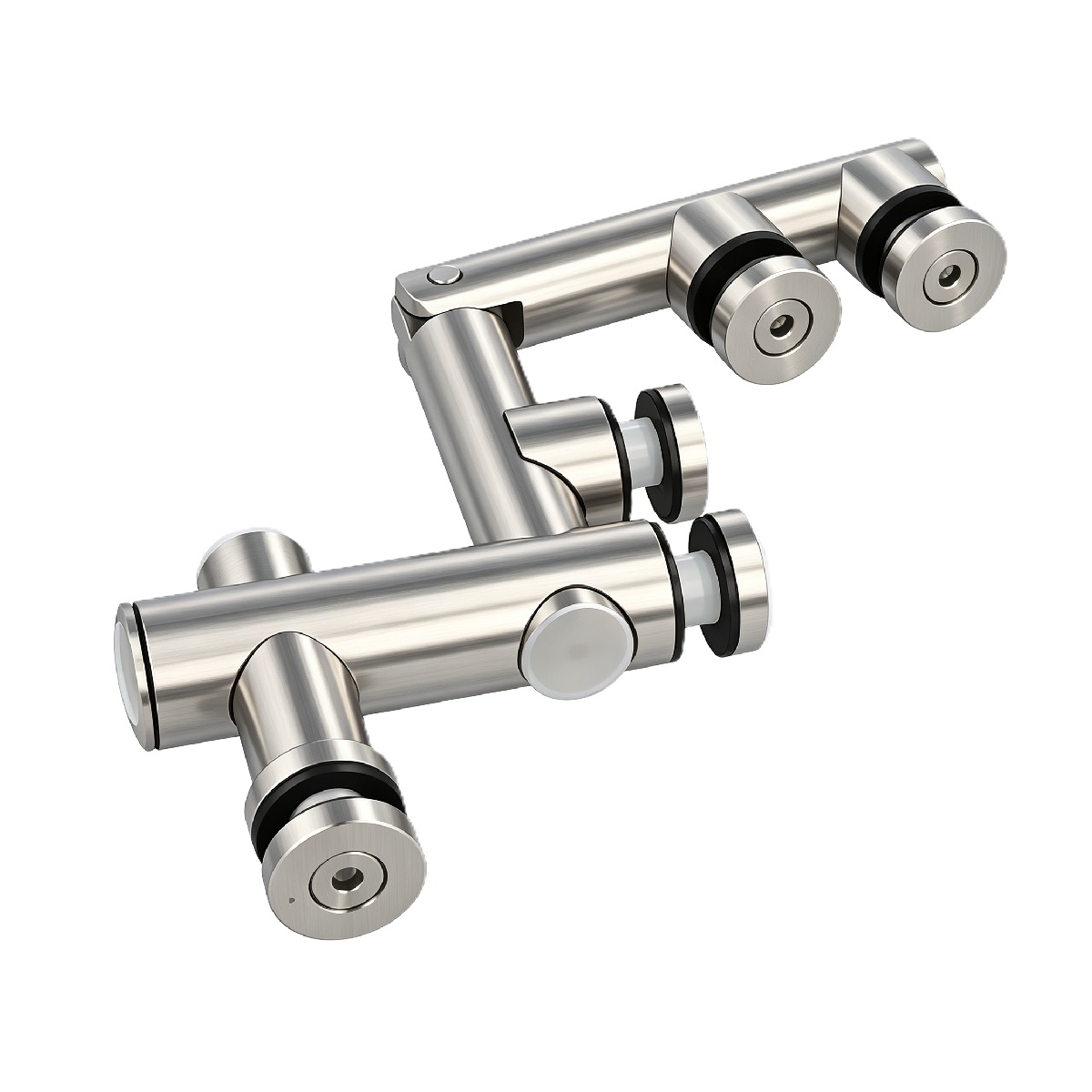Door Hinge/Angle Bracket F/Glass Cubicles