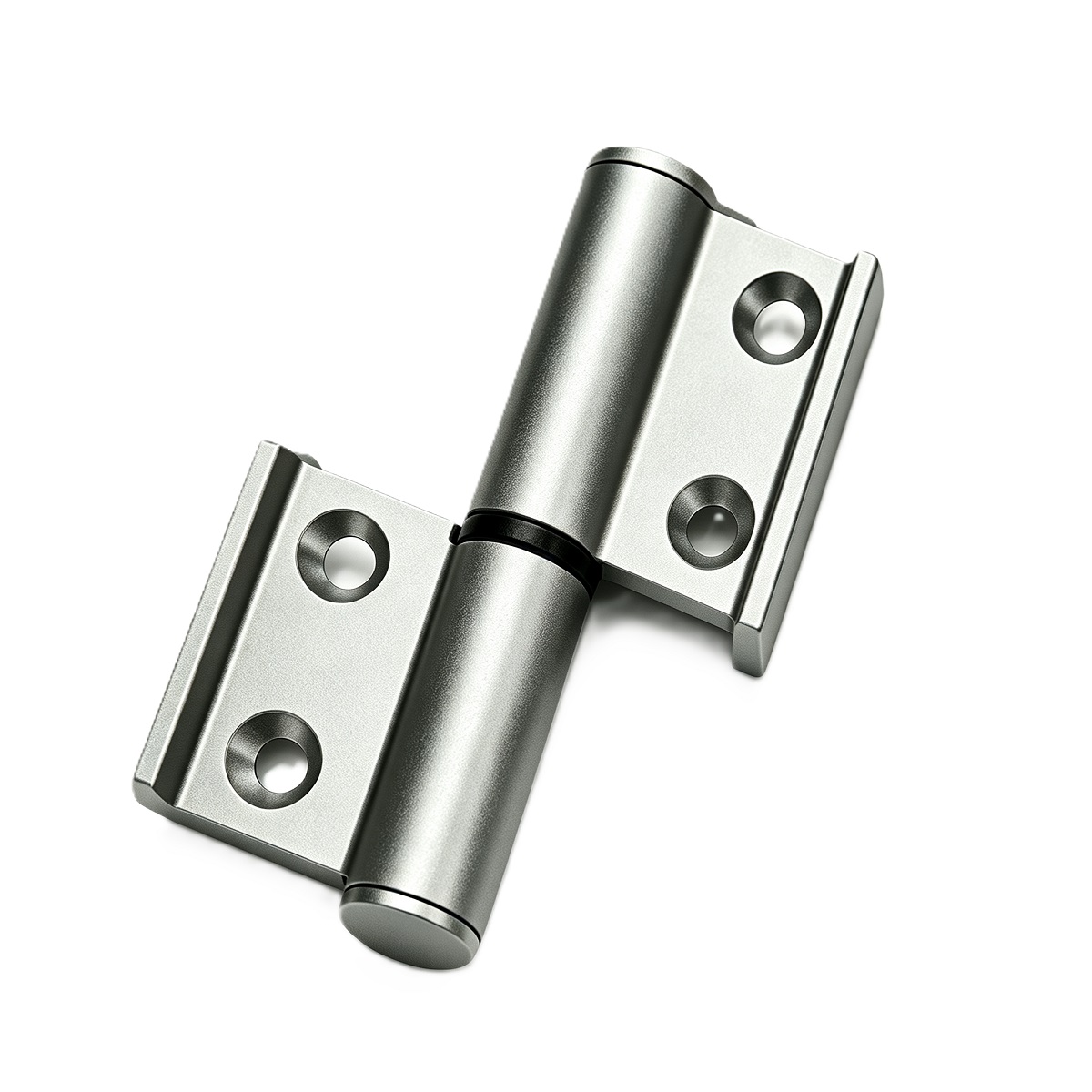 Door Hinge Ninja Left Hand  Alu Anodized For Max 13mm Panel