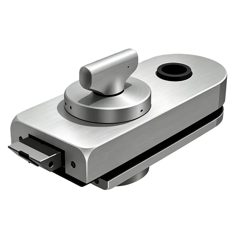 Toilet Glass Door Lock