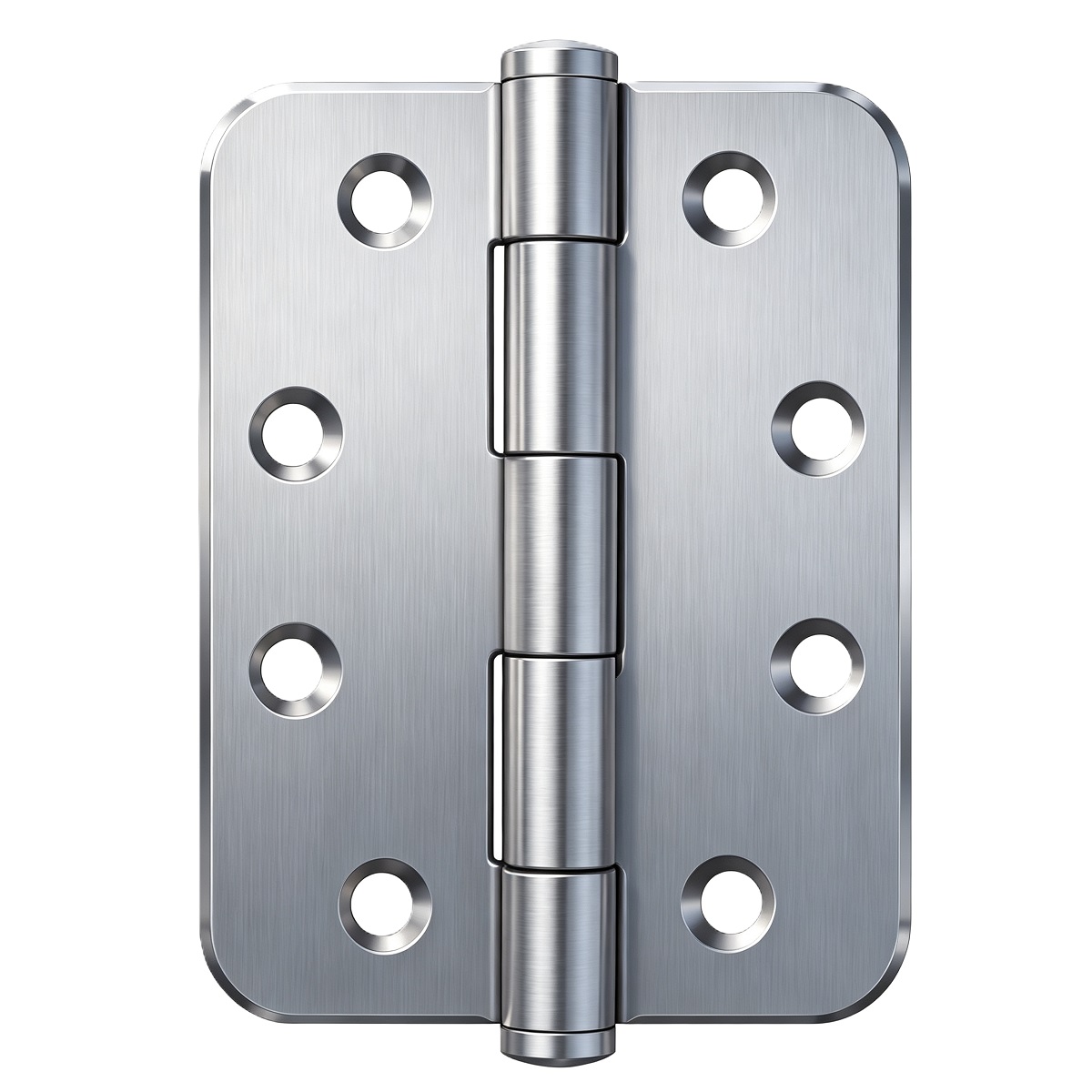 Stainless Steel Radius Corner Door Hinge