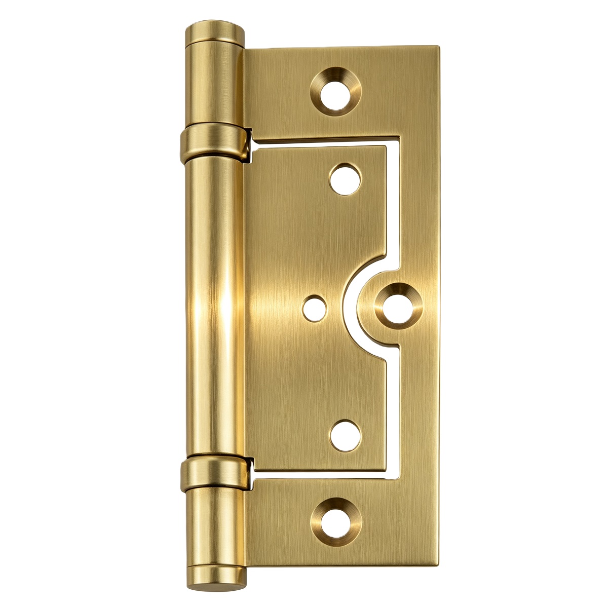 Solid Brass Ball Bearing Flush Hinge