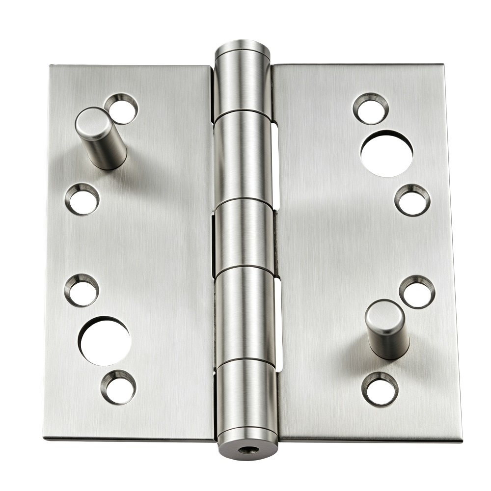 4.5 Inch Standard Weight Plain Bearing Commercial Butt Hinge With Security Stud