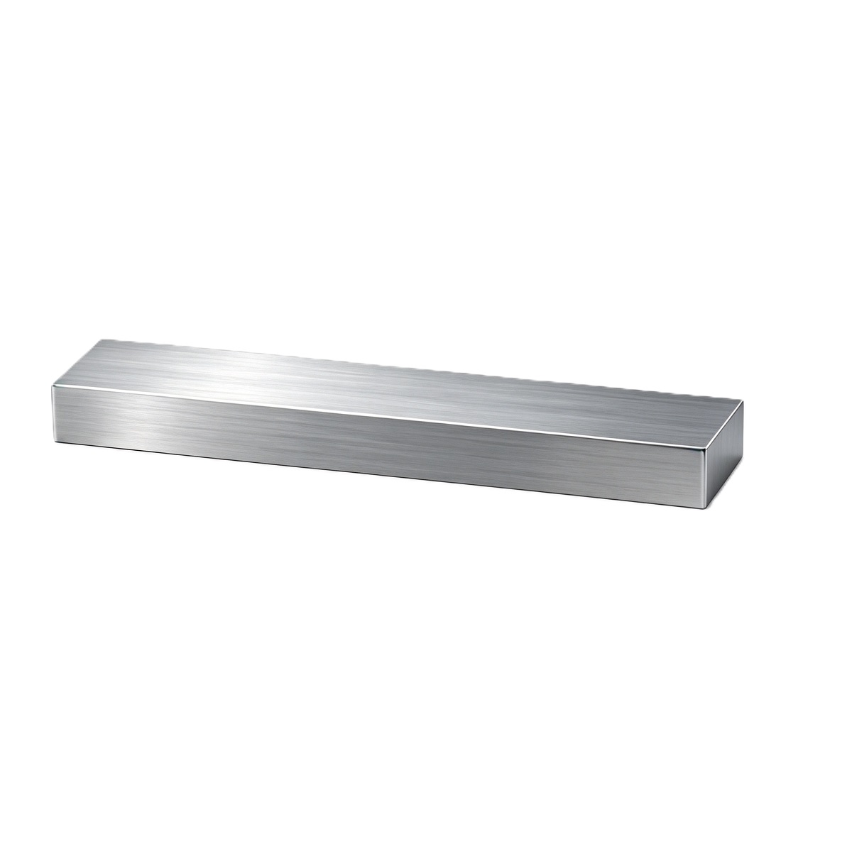 Flat Rectangular Bar Stainless Steel Furniture Pull Handle