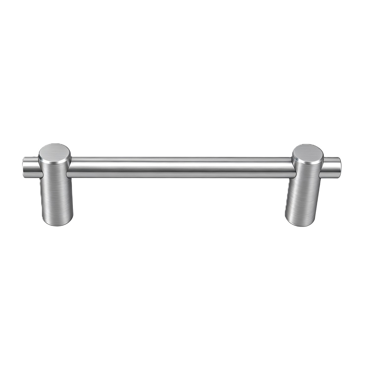 Square End Cap Straight Bar Stainless Steel Cabinet Pull Handle