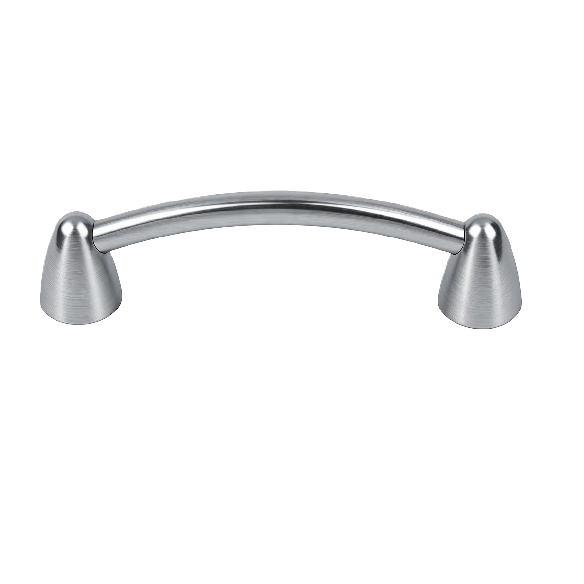Flared Cone Base Arch Stainless Steel Cabinet Pull Handle
