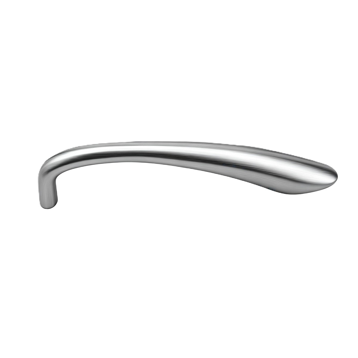 Asymmetrical Sloped Arch Stainless Steel Cabinet Pull Handle