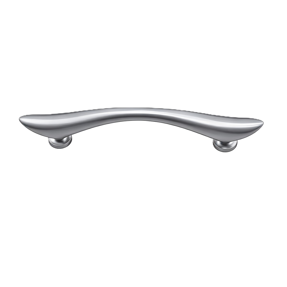 Waisted Arch with Round Base Stainless Steel Cabinet Pull Handle