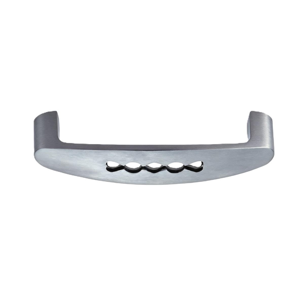 U Bend with Circle Cut out Pattern Stainless Steel Cabinet Pull Handle
