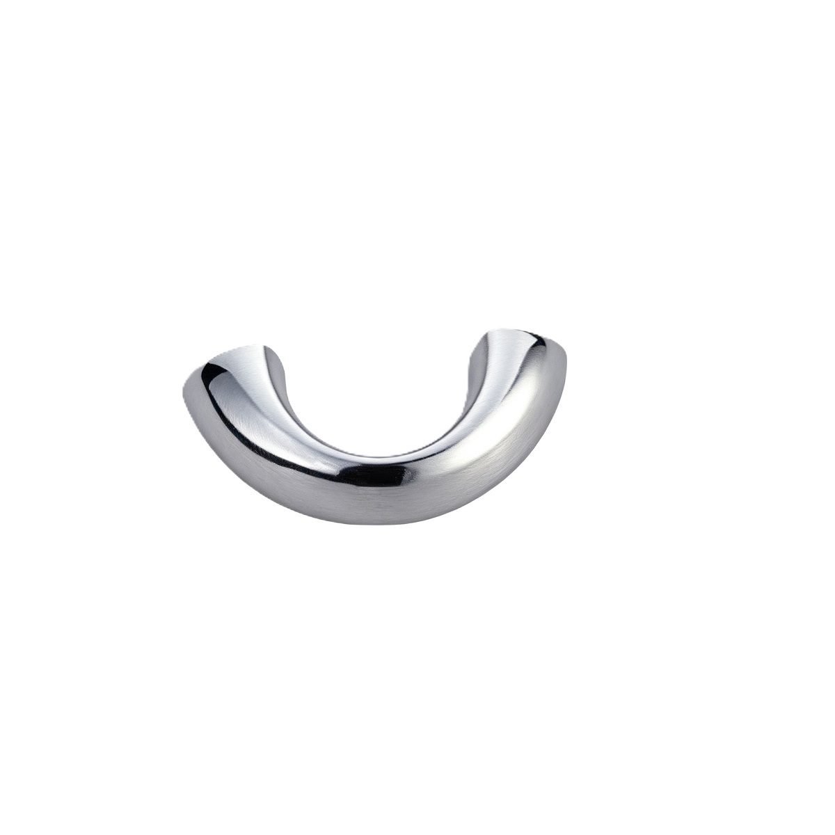 Half Round Single Hole Stainless Steel Cabinet Pull Knob