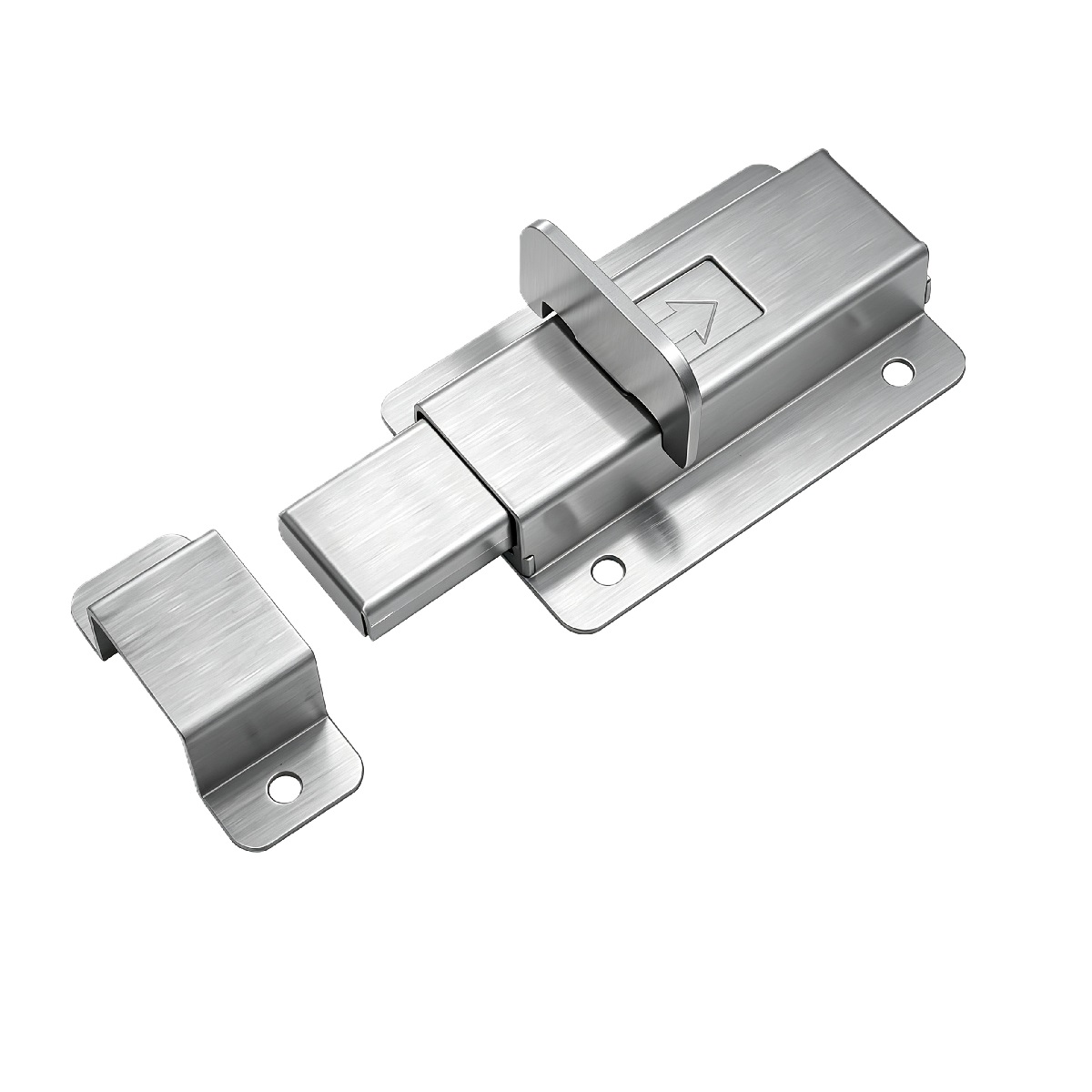 Stainless Steel Surface Mount Barrel Door Bolt