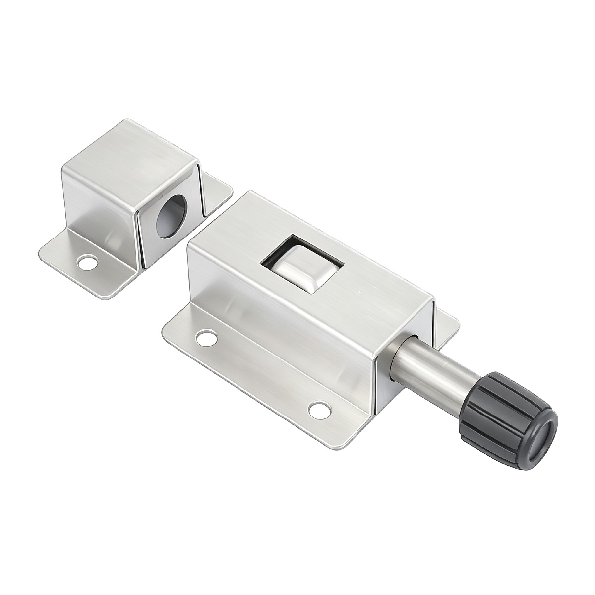 Push Button Automatic Spring Barrel Door Bolt