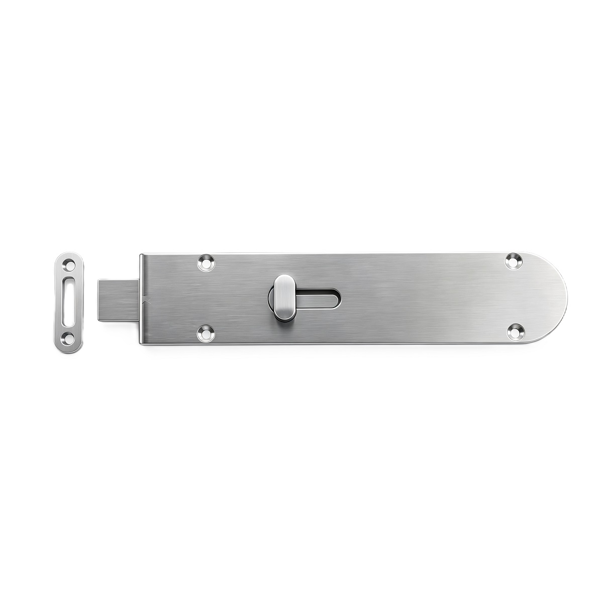 Surface mounted sliding bolt