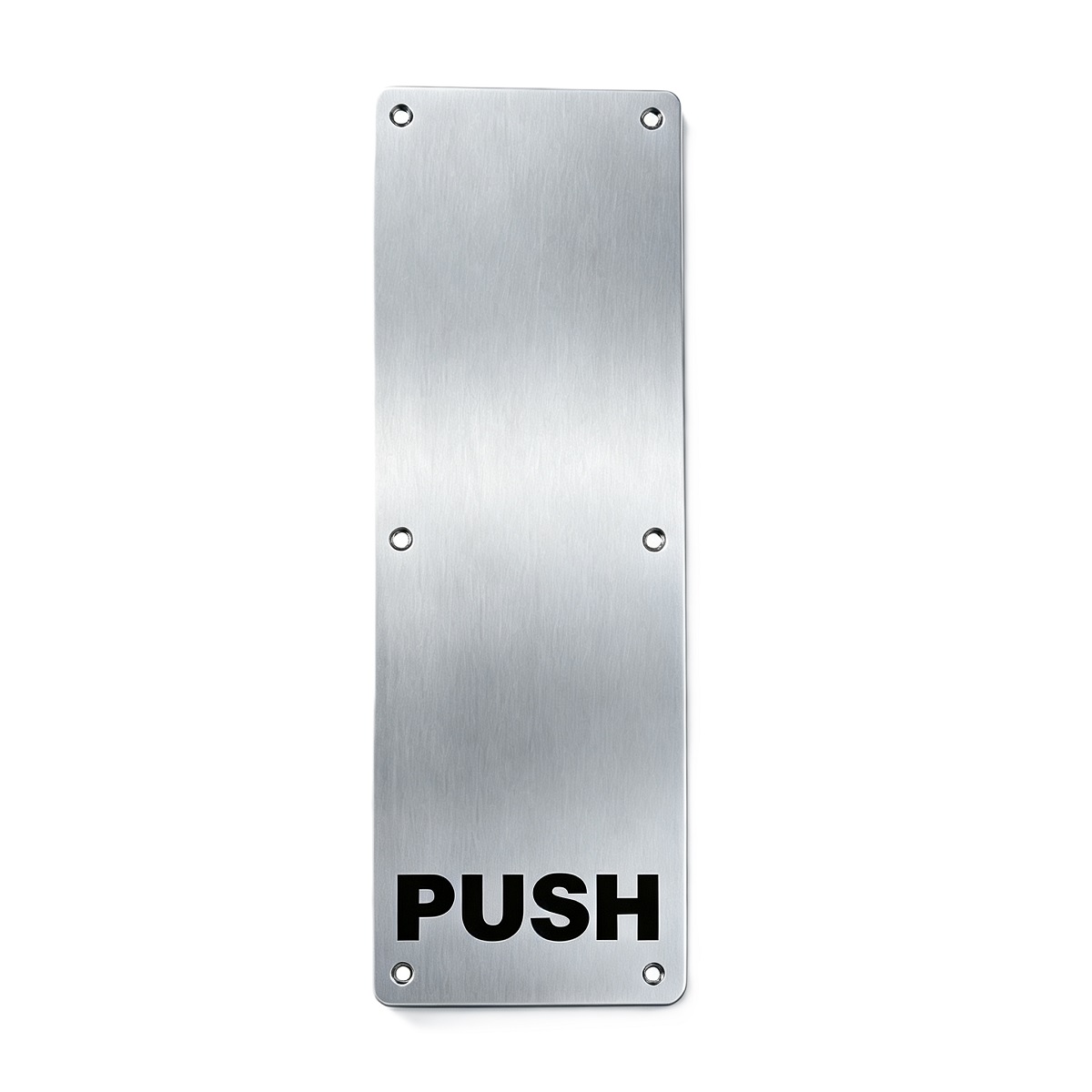 Push Indication Sign Plate