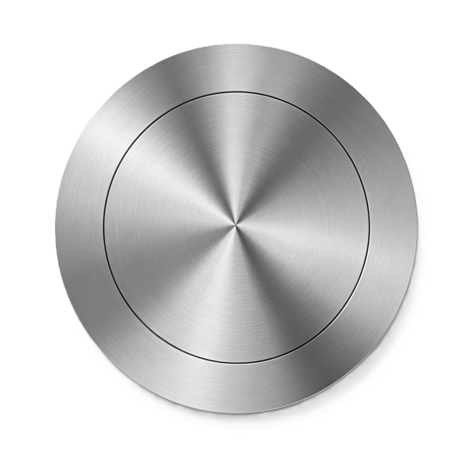 Round Sprung Flush Pull